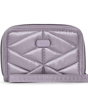 NWT Lug Rodeo 2 Compact RFID Wallet - Metallic Pearl